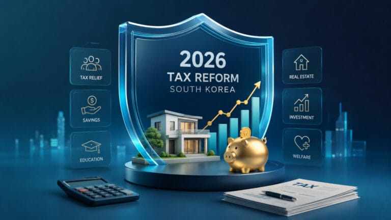 2026 세제개편안 주요 내용인 종부세, 양도세, ISA 계좌 개편 포인트를 강조한 대표 썸네일 이미지